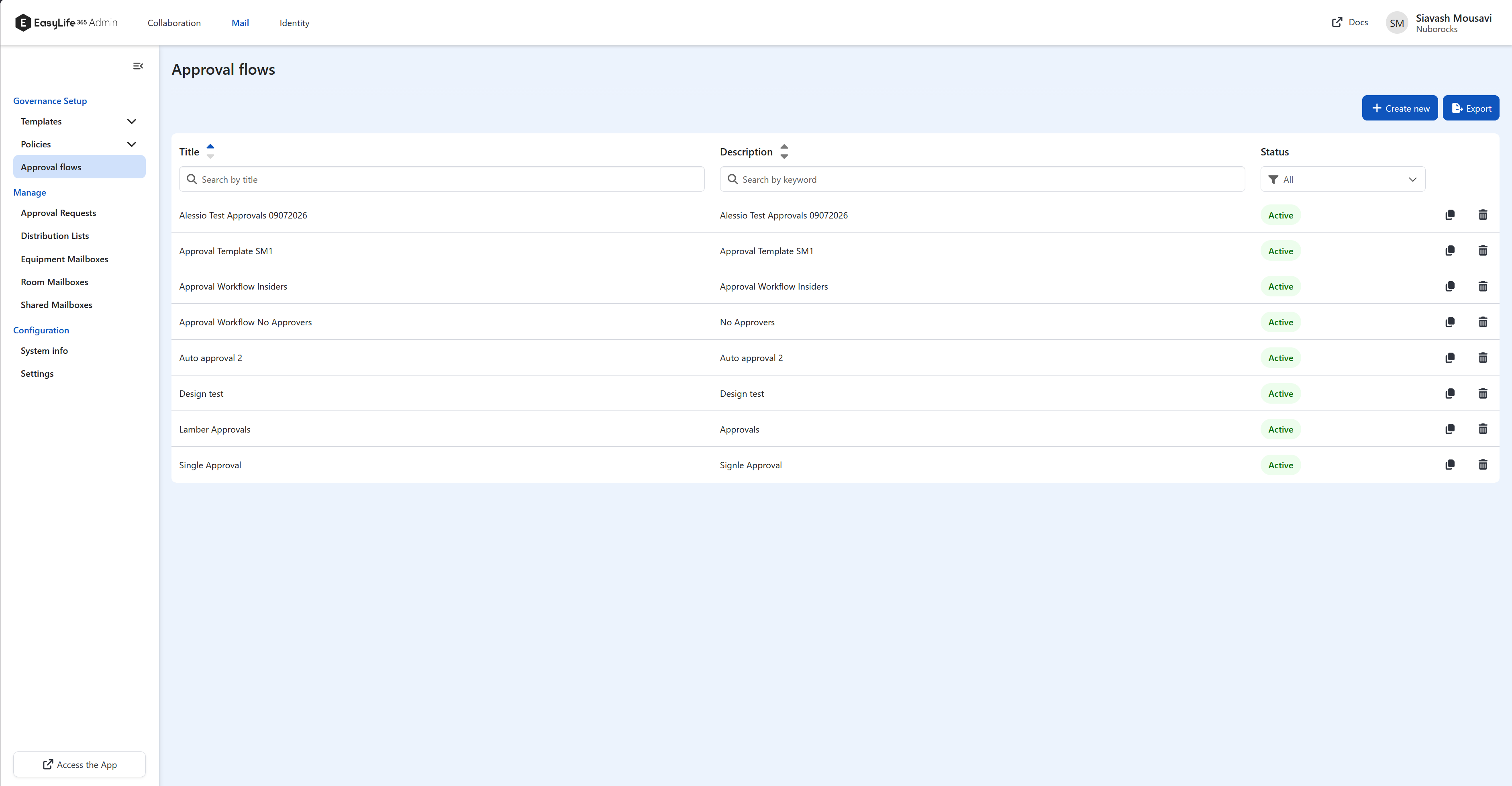 Approval flows overview