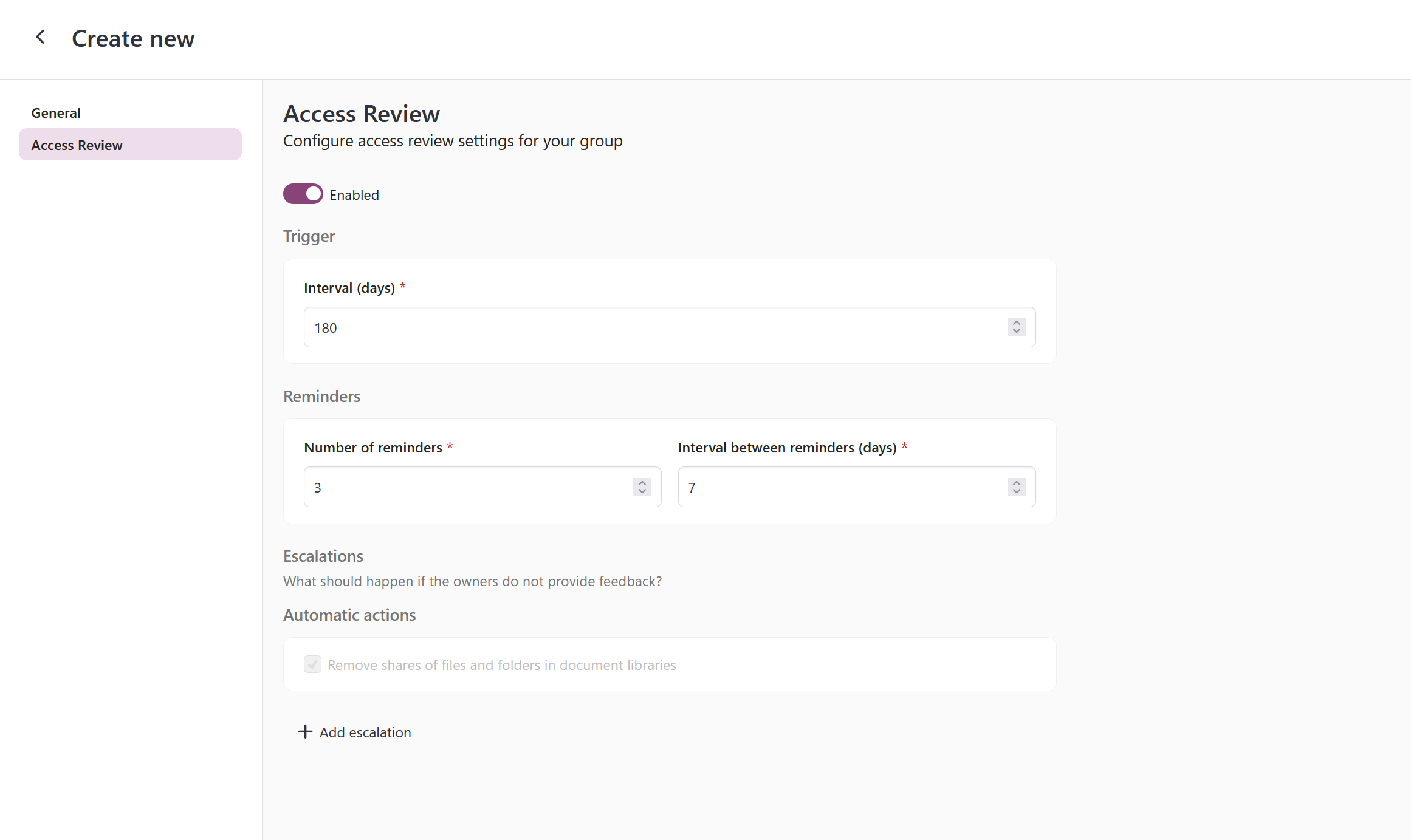 Access Review Policy