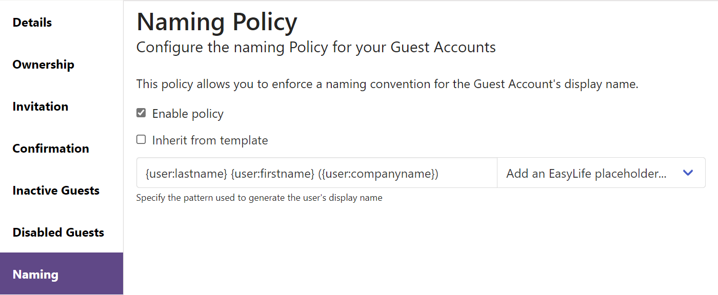guest account naming